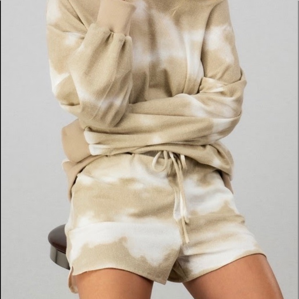 Tie dye short set